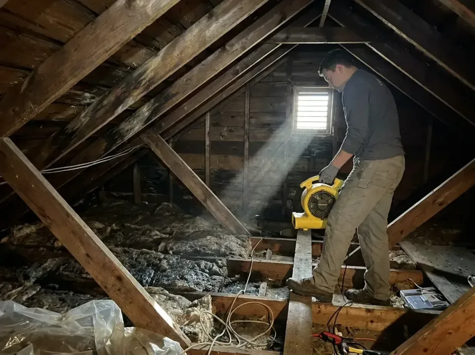 attic-water-damage-drying-proc-007 — frequently asked questions, Emergency Water Extraction & 24/7 Flood Response in Spotswo…